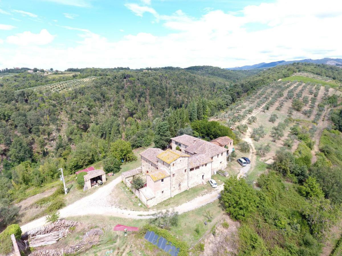 Podere Calcinaia Castelnuovo Berardenga Exterior foto